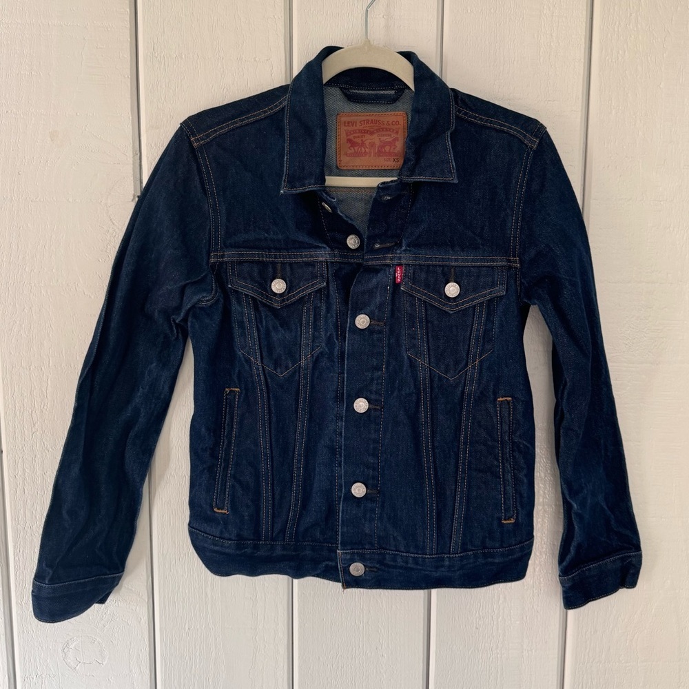 Levi’s Dark Wash Denim Jacket